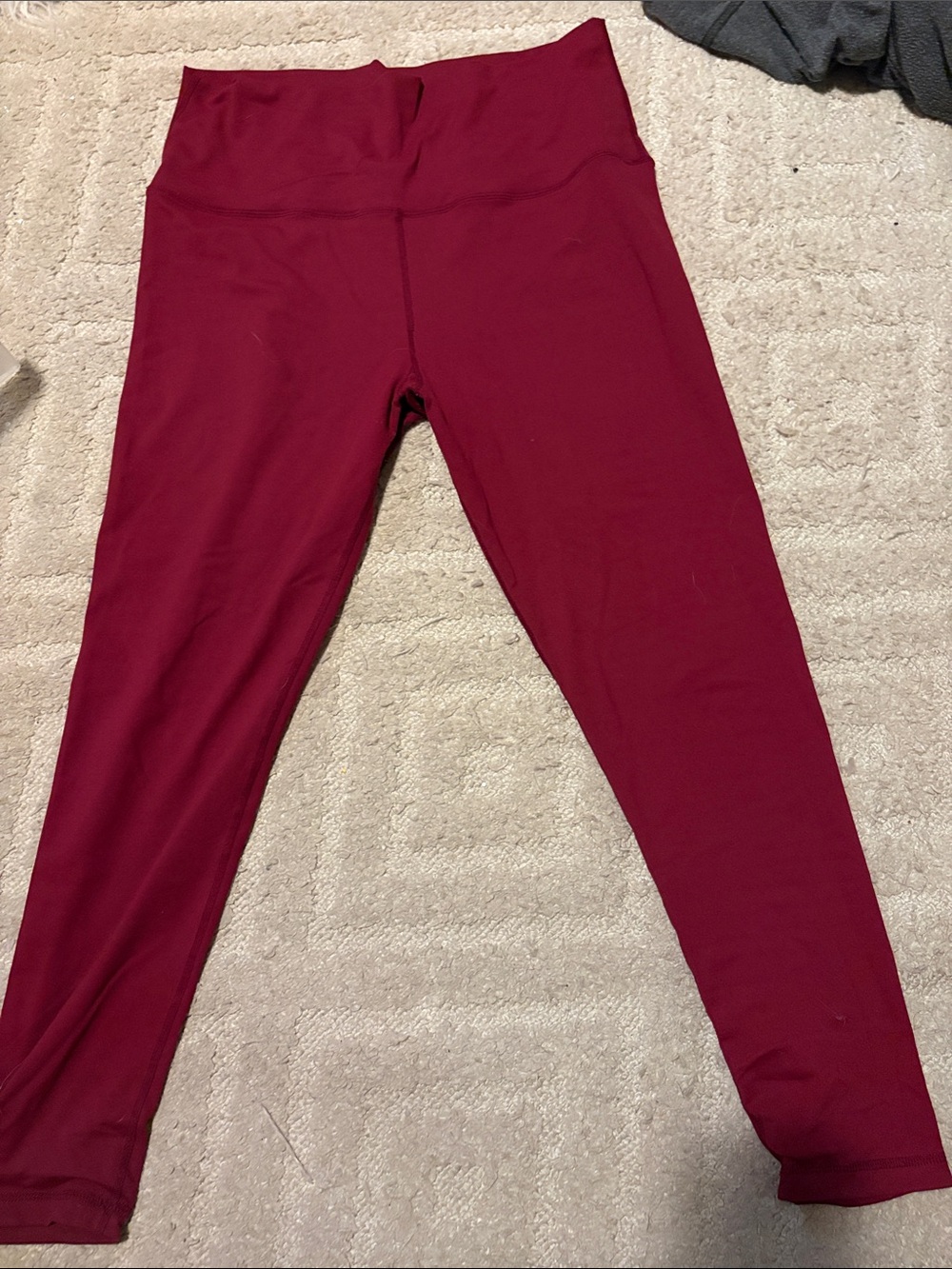 lululemon athletica High-Rise Burgundy Leggings